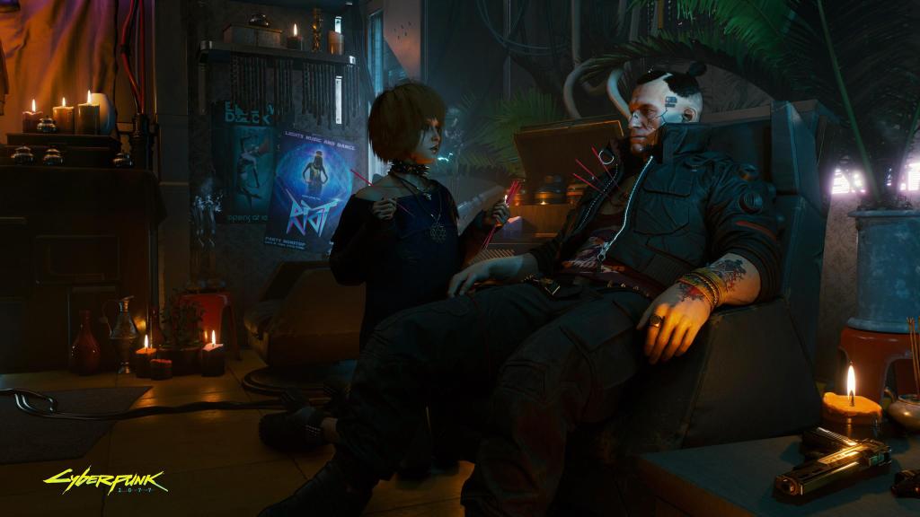 Gamezoider's tweet photo. Cyberpunk 2077 te la pone dura con 48 minutos de gameplay https://t.co/Va9LH9W50b https://t.co/fu42kPCK9T