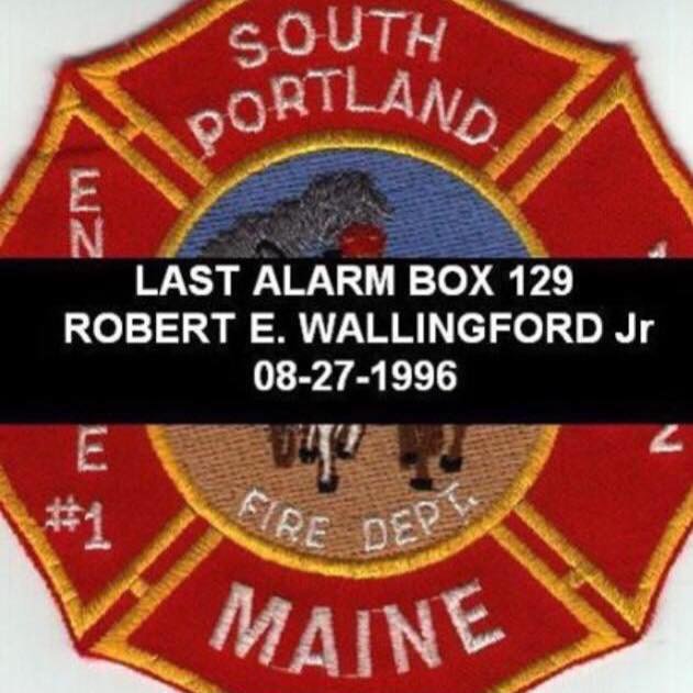 SouthPortlandFD's tweet photo. Remembering the anniversary of our Department’s first LODD 22 years ago today. https://t.co/fwF1bBtFY4