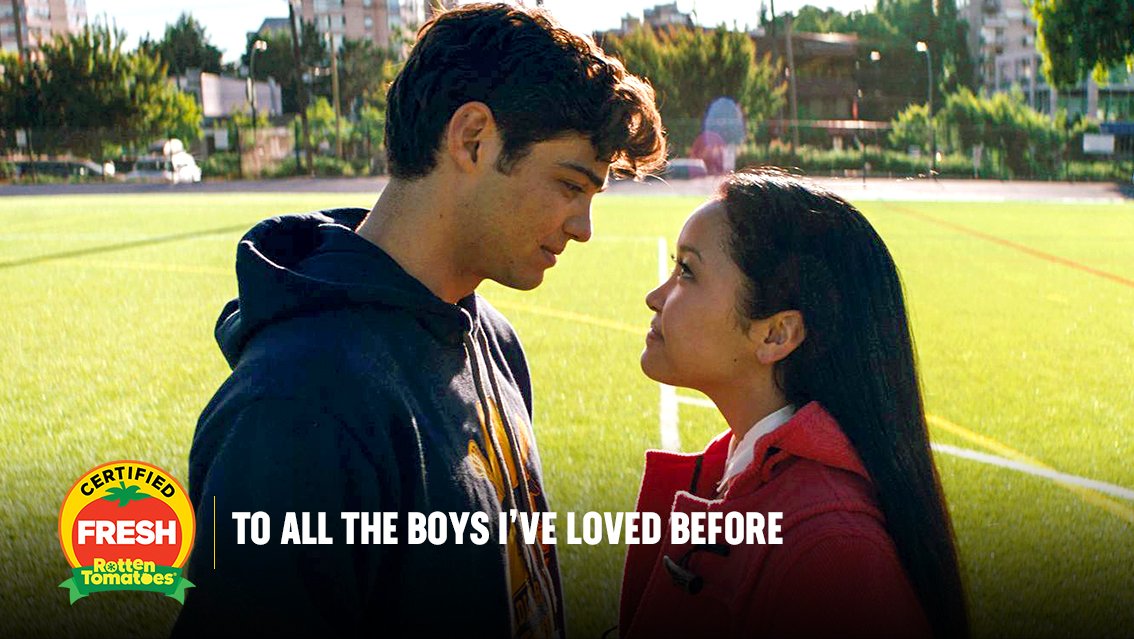 #ToAllTheBoysIveLovedBefore is now #CertifiedFresh at 95% on the #Tomatometer, with 41 reviews: rottentomatoes.com/m/to_all_the_b…