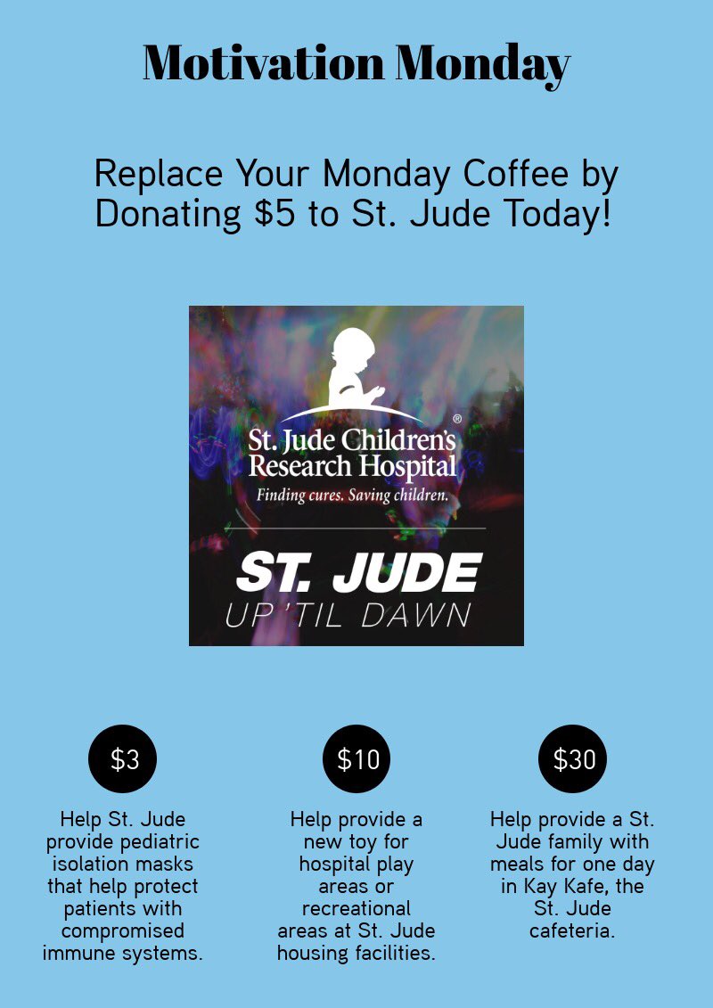 ilstuutd's tweet image. Happy #MotivationMonday everyone! Here is a tip to help your fundraising goals. Every amount makes a difference, even just 3 dollars! #ilstuutd18