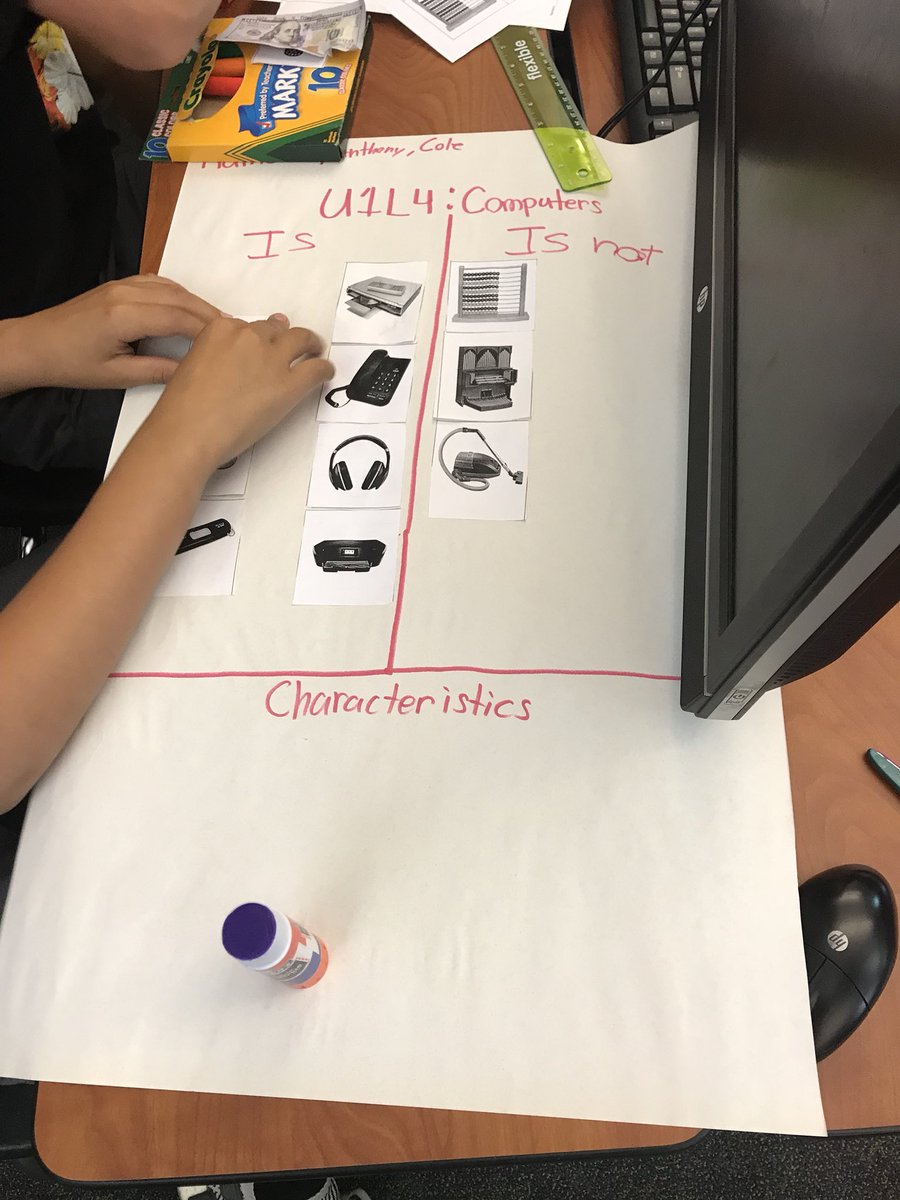 Discussing and deciding what makes a computer a computer in computer science #csdiscoveries <a href="/codeorg/">Code.org</a>