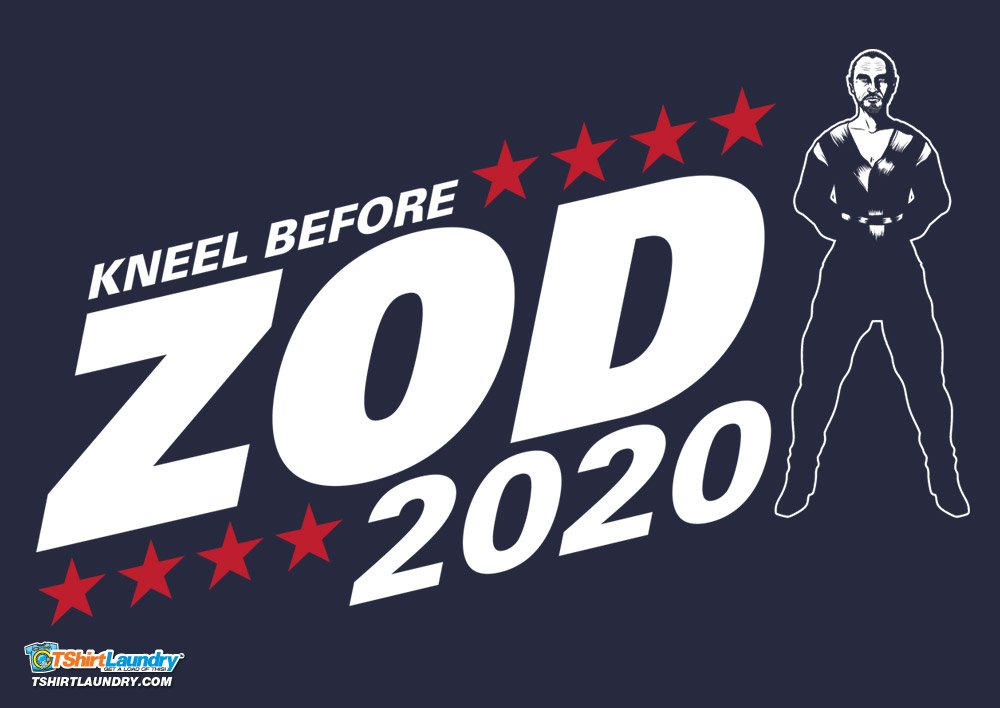 EWSANTA's tweet photo. I, Zod, have arrived at Planet Houston to make that sniveling, orange simpleton kneel! #VoteZod #ZodForPresident https://t.co/Vz3NiMdfKA