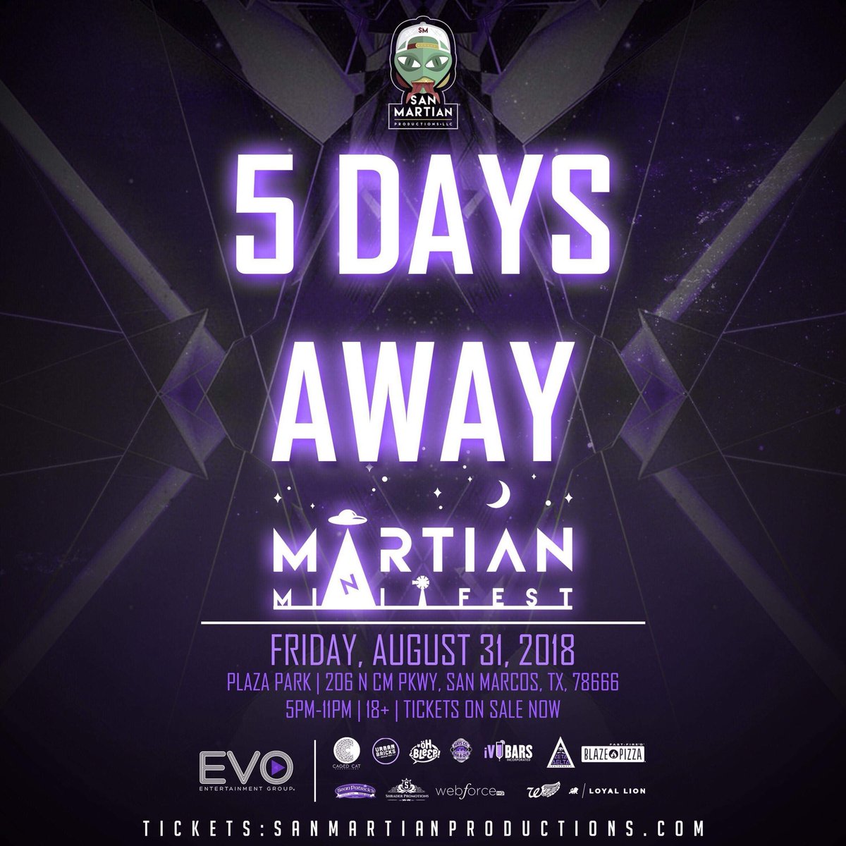 SWTC_TXST's tweet photo. 5 DAYS AWAY...buy your tickets through us now for a whopping $20 to get you in our front row exclusive section. Don’t wanna miss out, dm for details! https://t.co/CAvYnTZjxv