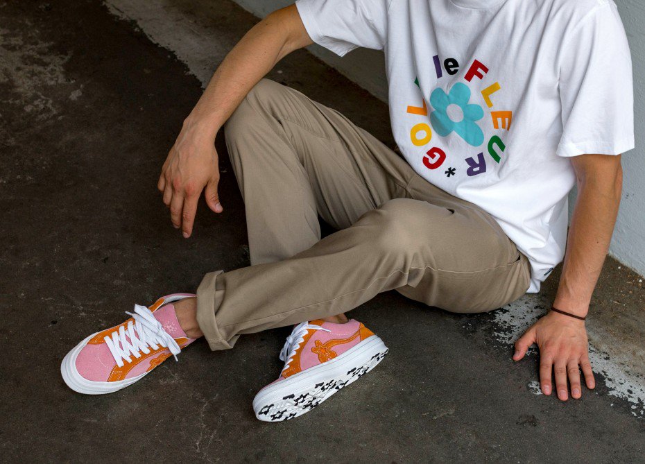 golf le fleur pink and orange