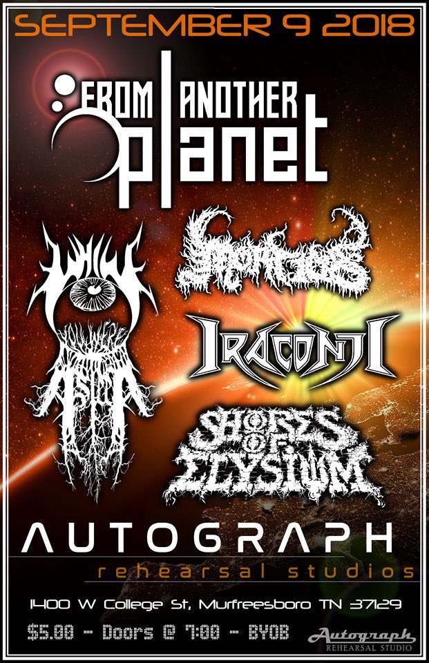 Next weekend we’re doing a short run with our buds in <a href="/shoresofelysium/">Shores of Elysium</a> #metal #prog