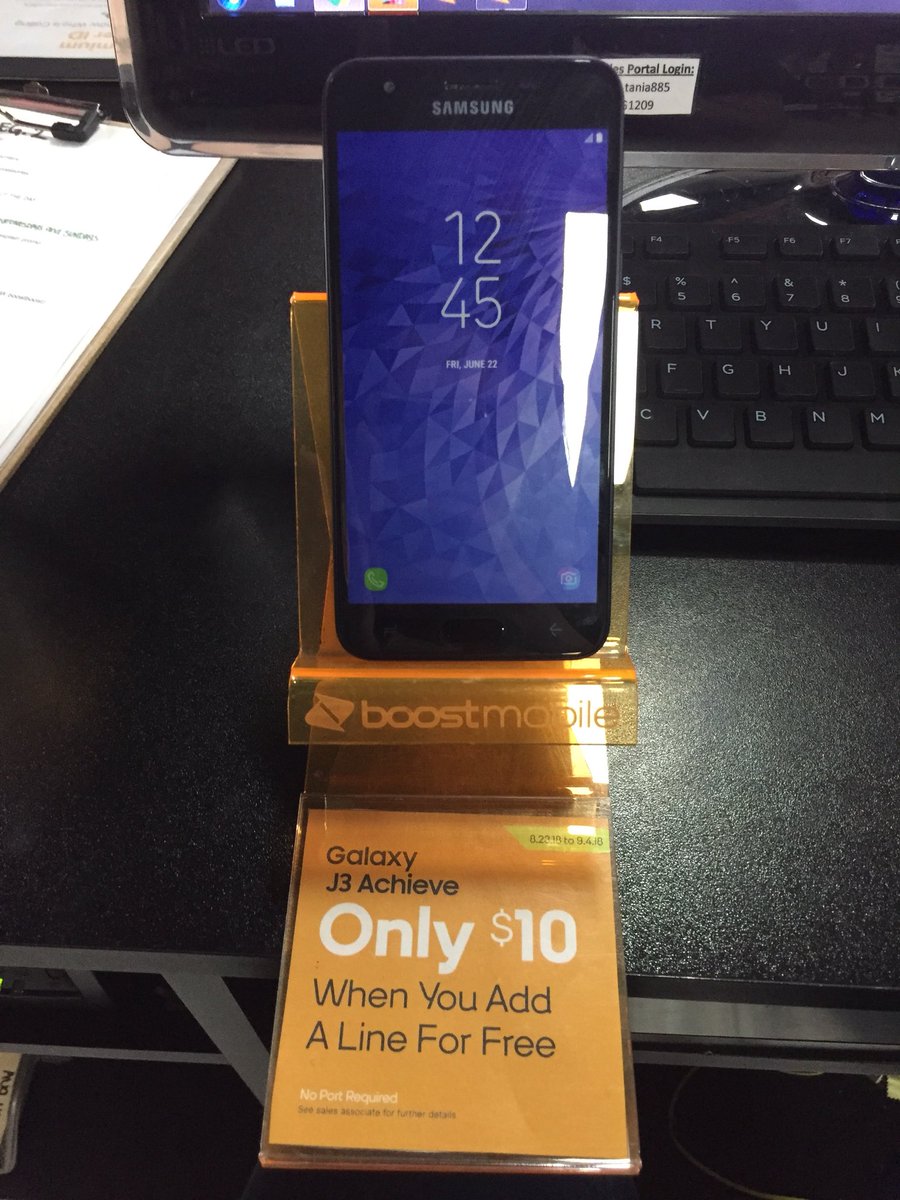 For a limited time get this Samsung Galaxy for ONLY $10 when you add a line to a qualifying plan.
Hurry while supplies last.

1860 W San Carlos st. San Jose
885 South 1st st
2200 east ridge loop 
1140 Fair ave 
17980 Hesperian Blvd San Lorenzo