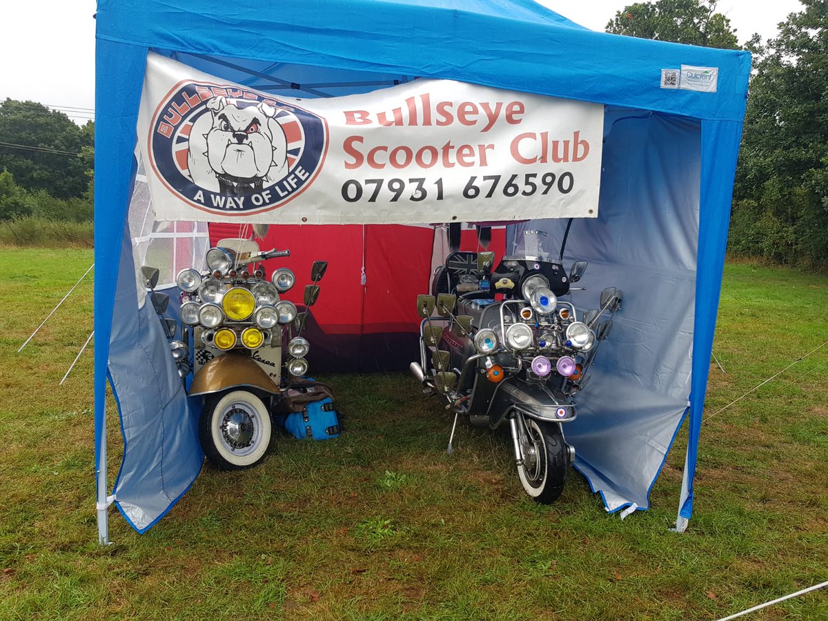 great weekend with the best scooter club in the south east IOW2018