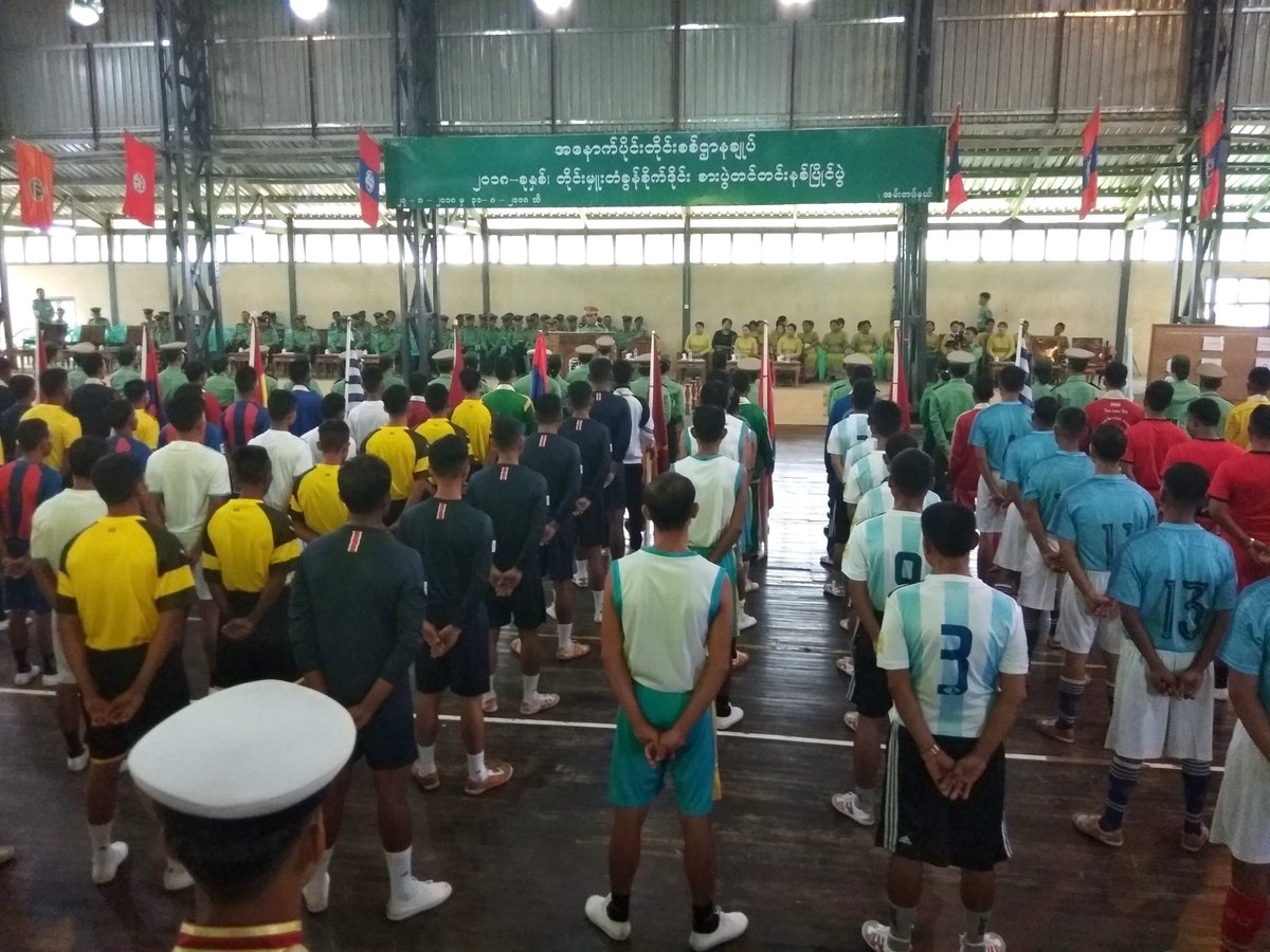 အေနာက္ပိုင္းတုိင္း စစ္ဌာနခ်ဳပ္ တုိင္းမွဴးဒုိင္း စားပြဲတင္တင္းနစ္ၿပိဳင္ပြဲ စတင္ျပဳလုပ္ 
ေနျပည္ေတာ္၊ ၾသဂုတ္ ၂၇
bit.ly/2MXxL5B