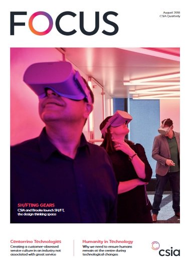 anouchetweets's tweet photo. Very excited to present the new FOCUS quarterly magazine, available online today  #customerservice #cx #news #CSIA #ASEA2018 https://t.co/mUWryhNx21 https://t.co/VfA7CBShj4