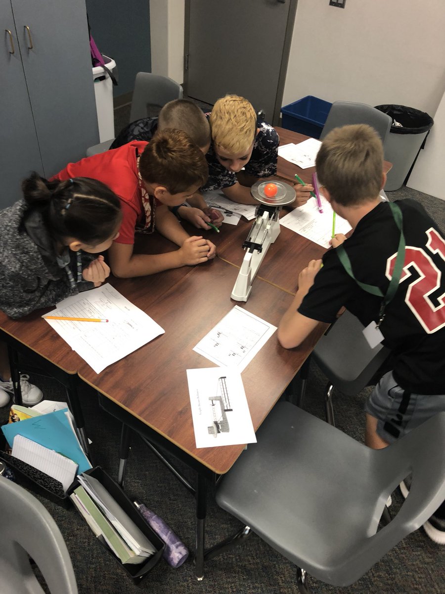 MrsOliverWCE's tweet photo. We continued our lab today...love seeing them use teamwork to complete their lab! #wcerangers #sciencelab https://t.co/sLTvv1Z8WU