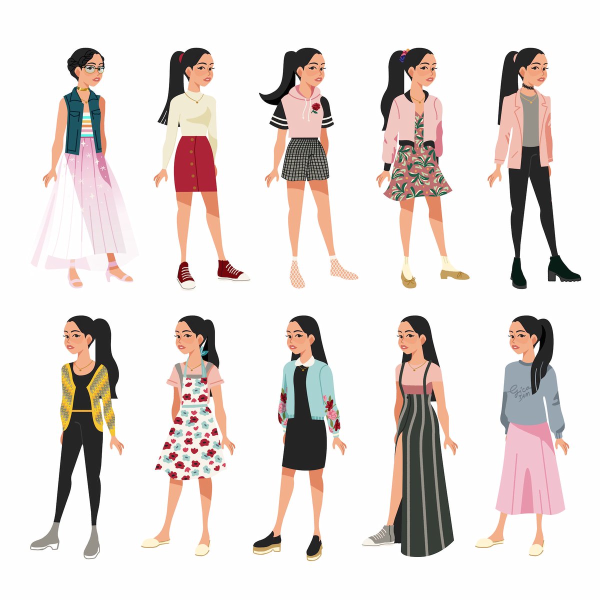 gicatam's tweet photo. 2/3 To all the outfits Lara Jean has worn before 💌 https://t.co/tGGrJ0pzAR