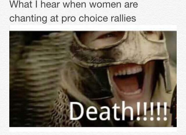 A_Watchmen's tweet photo. Pretty much! #ProLife #abortionismurder #tcot #RedNationRising #tgdn https://t.co/aHJDZesWuo