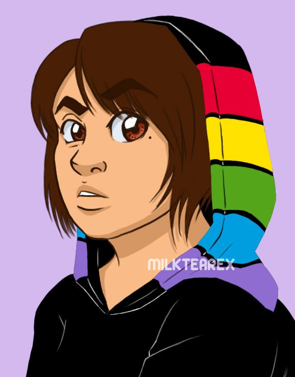 MilkTeaRex's tweet photo. Hey guys! It's Liz!! A milk tea addict who loves to scream about her favorite shows and throws money at a LOT of fan-made content. When I'm not crying over fanfics, I sometimes I doodle for fun.

✿ RedBubble: https://t.co/AKgSso4PVD
✿ Etsy: https://t.co/SpTgVLonL5 https://t.co/k4S8TyFgut