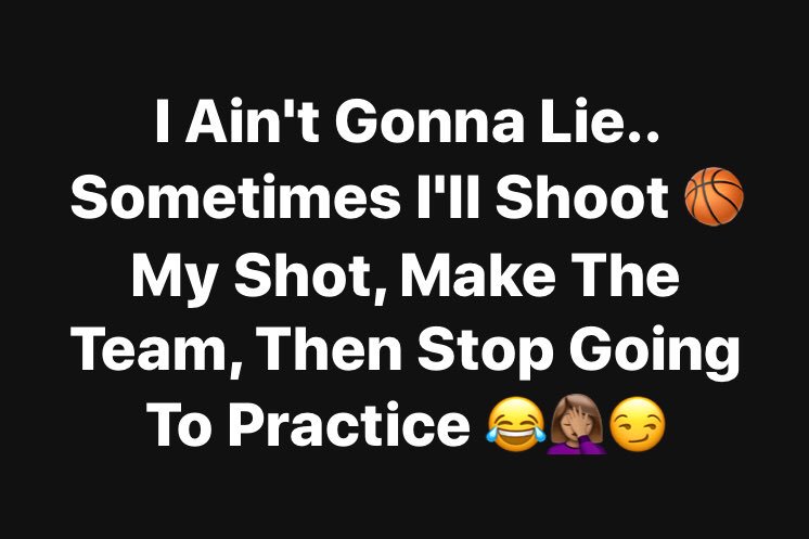 aneesahjayy's tweet photo. When I say I laughed good and hard 😂😂😂🤷🏾♀️ #thingshappen #changedmymind #takebacks #notthesportforme https://t.co/Ulgvw49d0i
