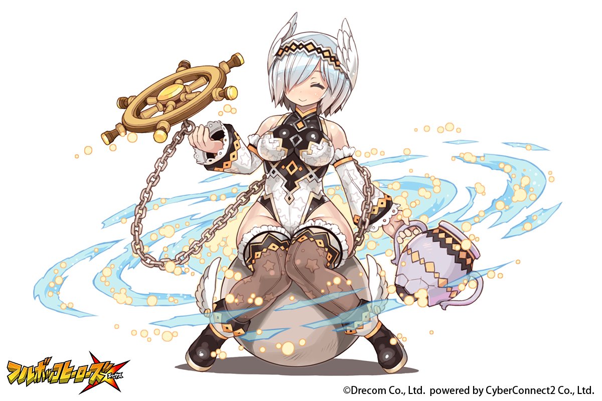 シガタケ フルボッコヒーローズにて テュケー を描かせて頂きました フェティッシュなおっぱい 鼠蹊部 ふともも お尻に拘った設定画が しっかり3dキャラでも反映されていて素晴らしい W フルボッコヒーローズ T Co Ua90lferue Twitter