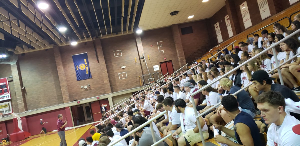 WillametteSwim's tweet image. Ending the first day of the semester with all the @wubearcats student-athletes meeting lead by @WU_AD_RP #OneWillamette #willamette_u