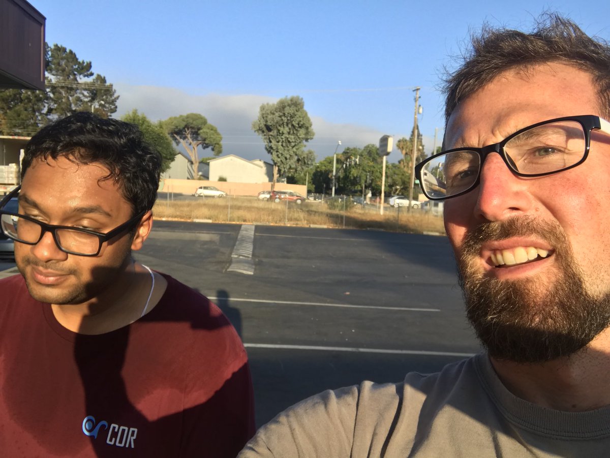 Great run this morning <a href="/CORsmash/">COR</a> #aerobicaugust