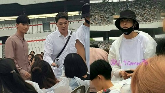 dramalovers7's tweet photo. #Xingus os hyungs de Hwarang Park Hyung Sik e Park Seo Joon no 2o dia da #LoveYourselfTour Muito fofa essa amizade 🥰 #ParkSeoJoon #ParkHyungSik https://t.co/XRRZtNkJJo