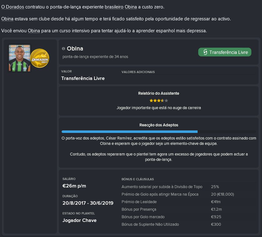brunotrink's tweet photo. É contratação aleatória que chama? #FootballManager18 #obinaeterno https://t.co/HBf1B7ntNP