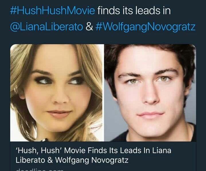 Bell_Medina_97's tweet image. oh my god oh god i can not i'm screaming, she's so perfect for nora and he oh god i'm crying thank you 😅😍😍😍😭😭😭 @LianaLiberato @becfitzpatrick @kelcyrus 
#HushHushMovie #HushHush #NoraGrey #PatchCipriano