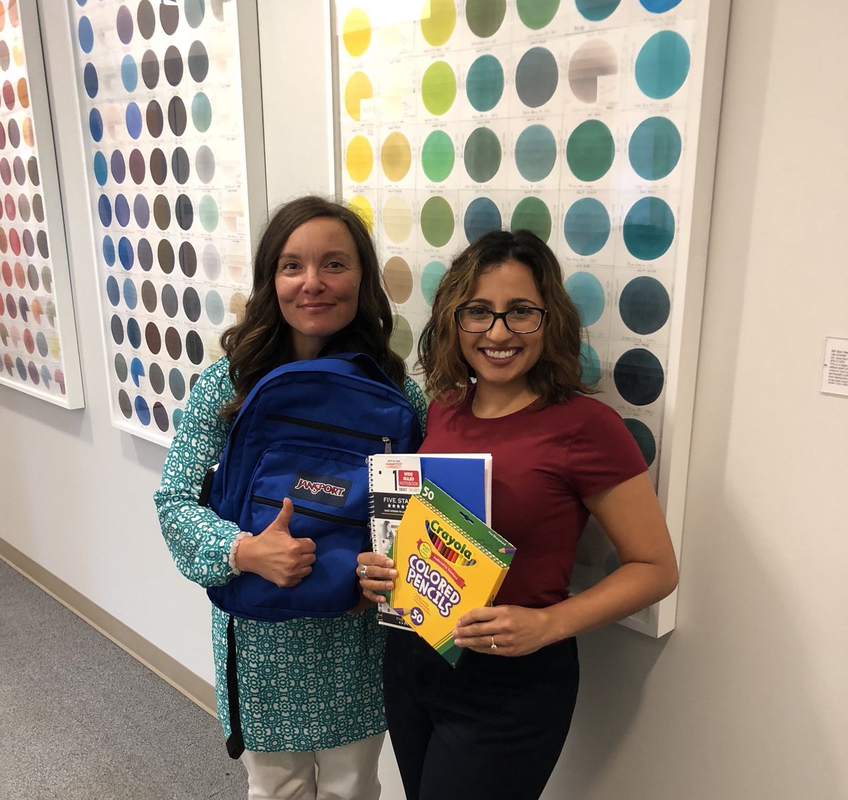 CMLGonzalez's tweet photo. Today my office is delivering more than 20 backpacks 🎒 and #BacktoSchool supplies 📓✏️✂️ to @YWCAworks for Seattle students. Special thanks to @SunriseIdentity for donating so many backpacks! And to our Communications team and @CMRobJohnson office for participating! https://t.co/hRtx9iE5re