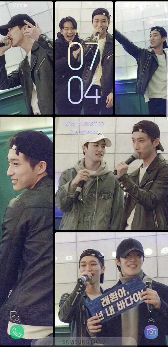 lockscreen and home screen update~bigstar and yugyeom, because i'm missing my babies a lot lately 