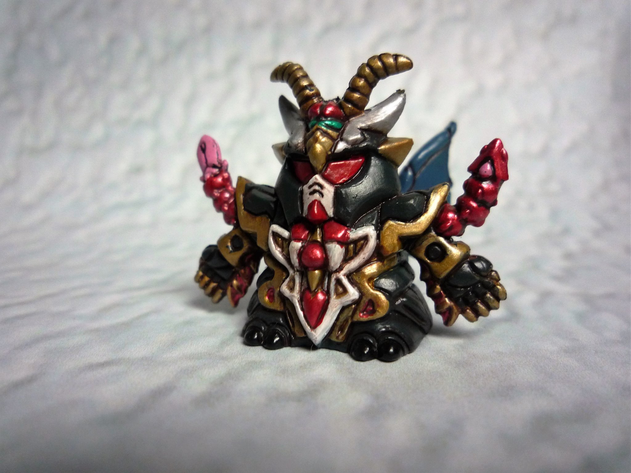 超希少 ブラックドラゴン ガン消し 元祖 SDガンダム ゴム レア