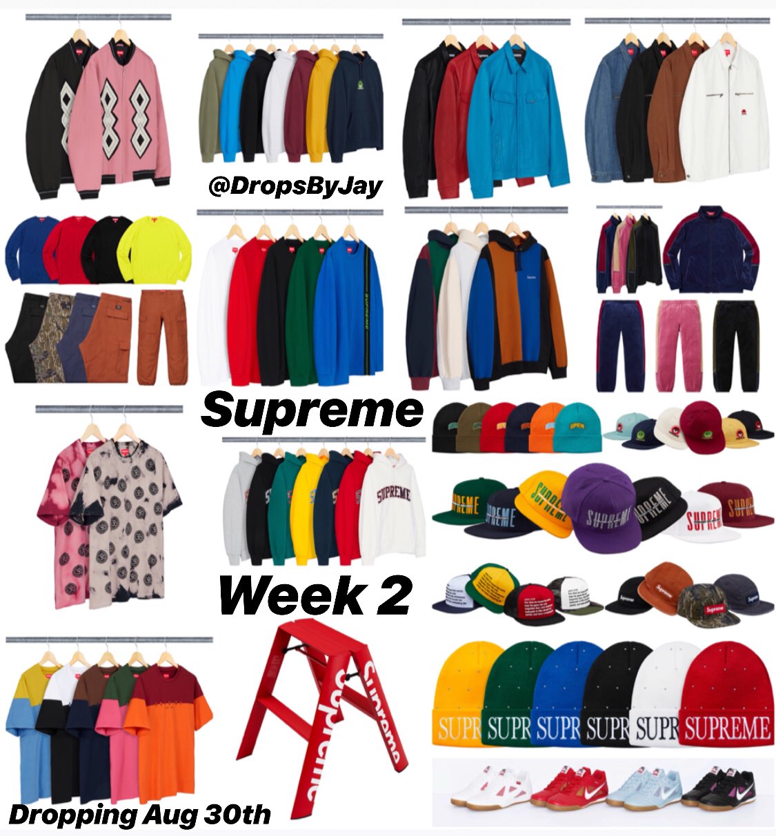 L's On Deck: A Supreme/Nike Collection Is Set To Drop This Week