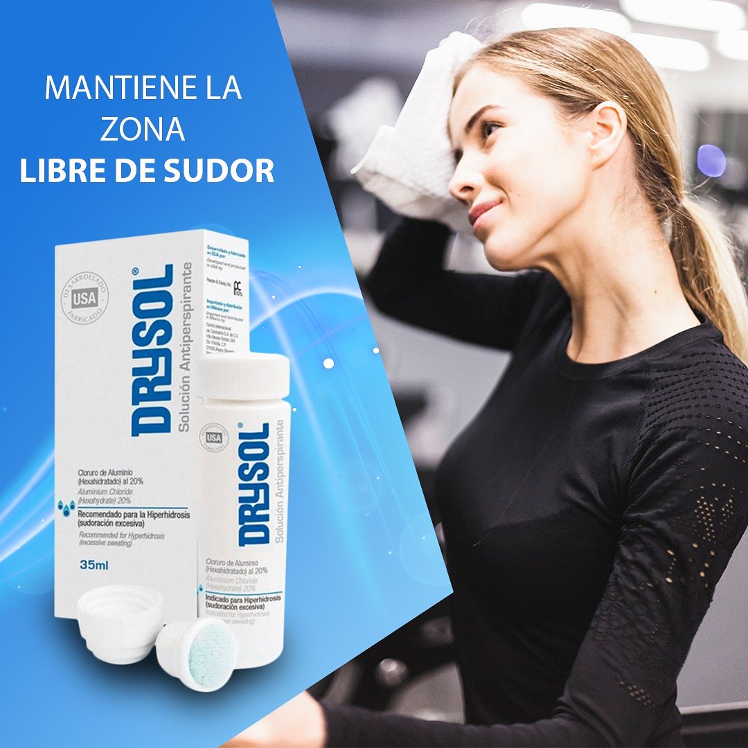 FarmapielMexico's tweet photo. Con Drysol podrás mantener tu cuerpo sin sudoración excesiva ni mal olor para poder realizar tus actividades sin alguna preocupación #PasiónPorLaDermatología #Farmapiel https://t.co/9ofwYcvI5e