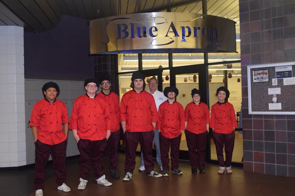 WACCwcs's tweet photo. These amazing Advanced Culinary Arts &amp; Hospitality Students have been working hard, are super excited, and ready for the public opening of the Blue Apron Restaurant! Stay tuned for updates! Who’s excited to see what they’ll cook up for us first?! #WCS180Gratitude https://t.co/pOv6gXigSv