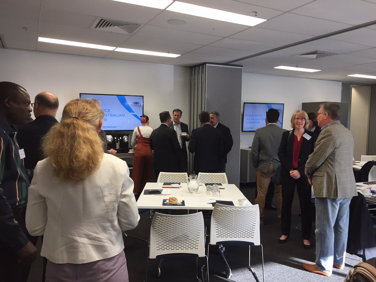 So many exporters in the room this morning at our second SME Breakfast in #Brisbane! 😊 Thanks <a href="/CroweHorwath_AU/">Crowe Horwath</a> for being such great hosts! 👌 Register for Toowoomba and Melbourne breakfast this week ➡ ow.ly/l9rh30lzTZi