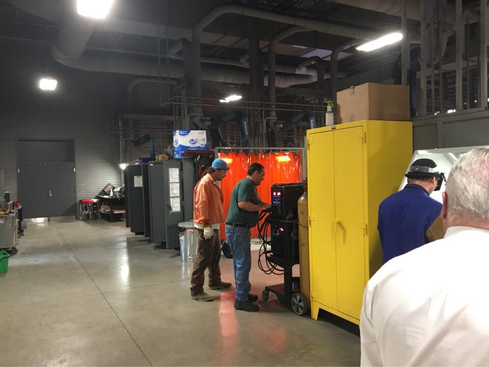 ClarkMitchellJ2's tweet photo. Thank you to Kenny Broadbent and steamfitters local 449 for the hospitality and the tour of their world class facility today! https://t.co/DAMfO71sDW