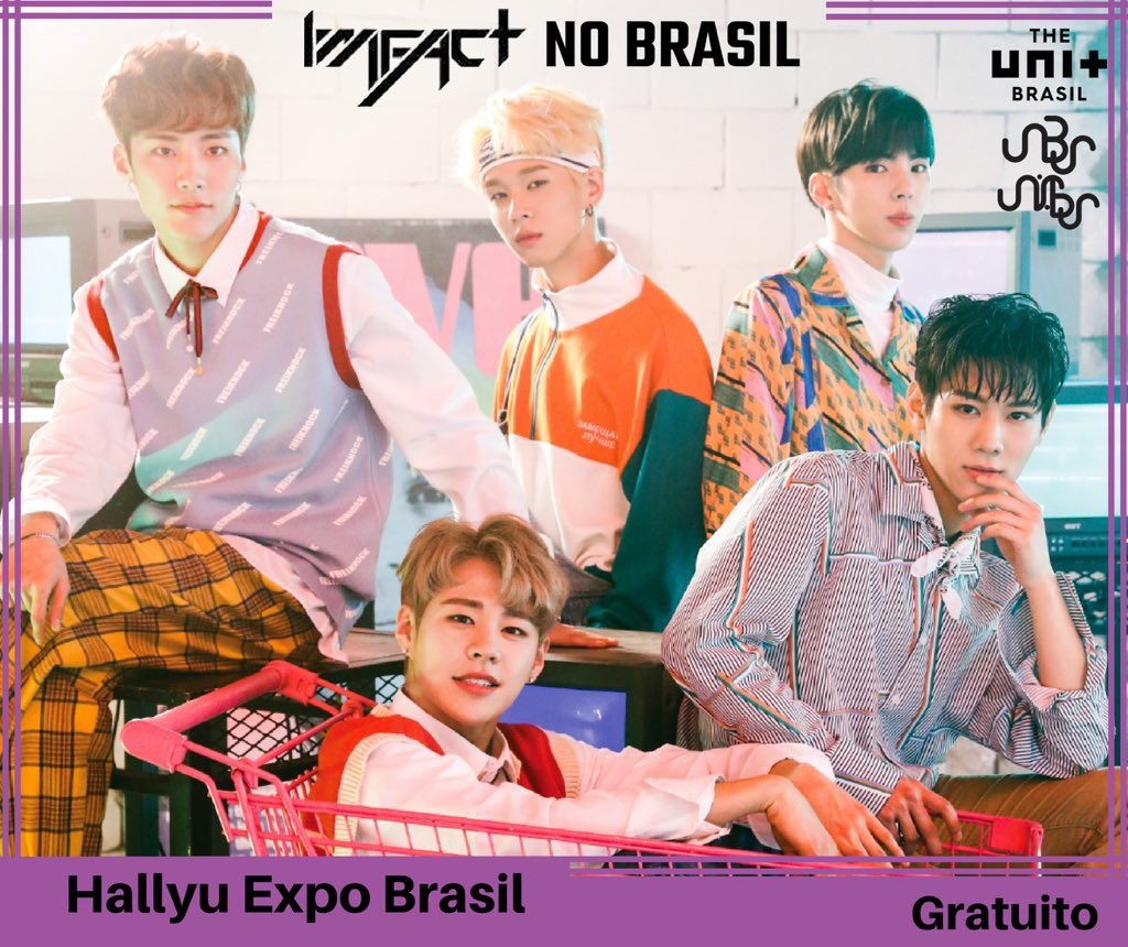 KBSTheUnitBR's tweet photo. [INFO] IMFACT NO BRASIL! 
Ingressos já disponíveis! Garanta seu ingresso gratuito para o Brasil Hallyu Expo 2018 no link abaixo 🖤

🔗 https://t.co/RGPiI51FtD 

@IMFACTofficial 
#더유닛 #TheUnit #IMFACT #IMFACTInBrazil https://t.co/O2rzH9NFqd
