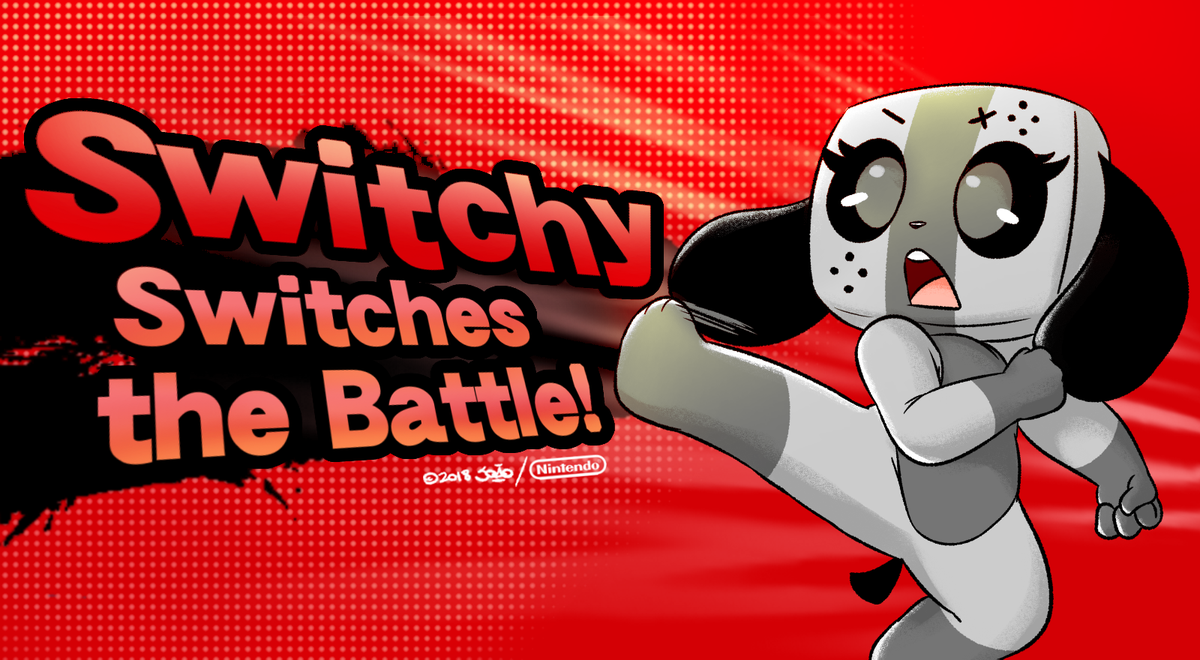 JP_Criacoes's tweet photo. #fanart #nintendoswitch #switchy #switchdog #supersmashbrosultimate #supersmashbros #nintendo https://t.co/2Vf1NEtxMD