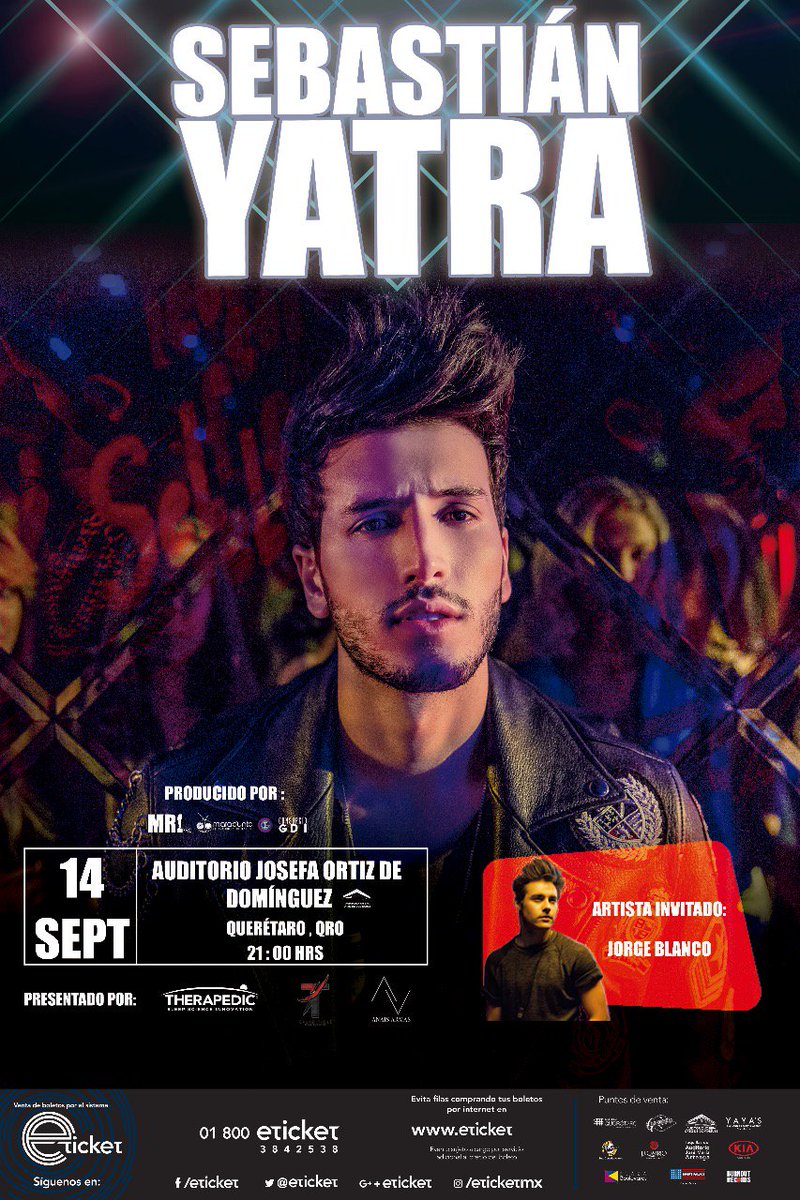 JorgeBlancoG's tweet photo. Me moría por compartirles esta noticia 🤘🏻:

¡Estaré acompañando a mi hermano Sebastián Yatra en su gira por México!

I was dying to tell you the big news 🤘🏻:

I'll be touring Mexico with my bro Sebastián Yatra! https://t.co/1rdGXYarMq