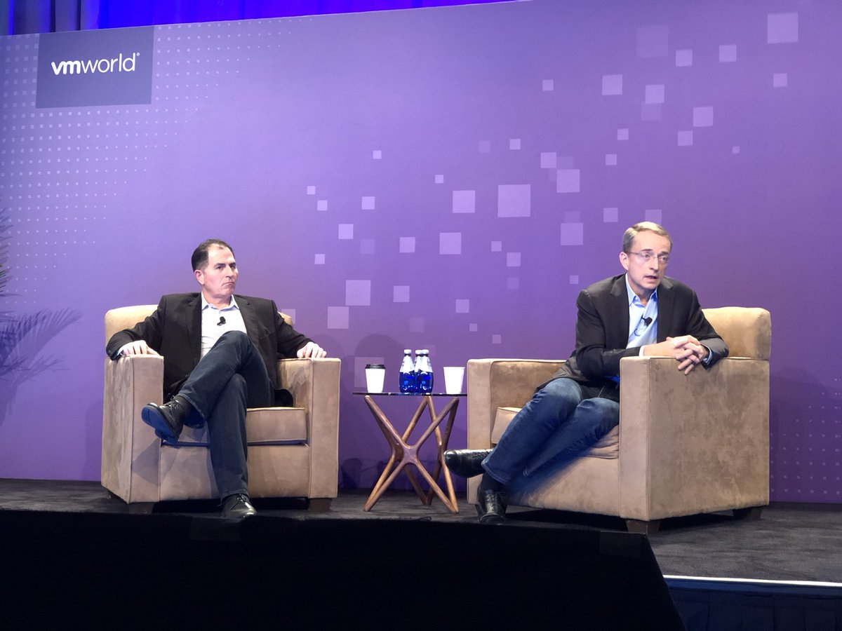 .<a href="/MichaelDell/">Michael Dell 🇺🇸</a> and <a href="/PGelsinger/">Pat Gelsinger</a> fielding questions from the #vmwanalyst community. Thanks gentlemen for being so generous with your time once again this year. #VMWorld