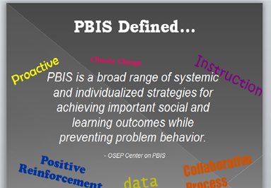 Do you know what PBIS stands for? @Mr_MadiganISES @PrincipalSWhite