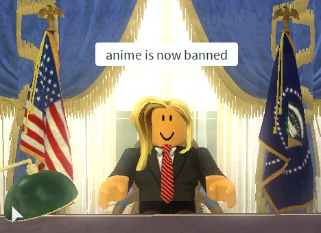 Donald Trump Roblox Realtrumproblox Twitter - anime noob bacon hair roblox