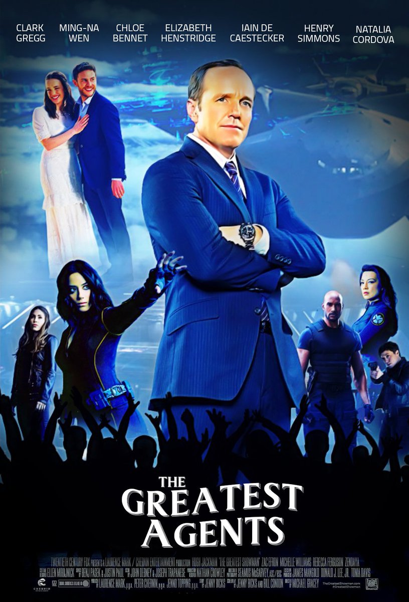 I've heard the #AgentsofSHIELD cast listening to this... wonder if they like it as much as Hamilton? 🤔 Anyway, enjoy my little musical edit! #TheGreatestShowman