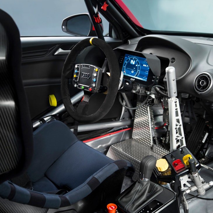 southgateAudi's tweet photo. A strong foundation.
Similar to the equipment used in the R8 LMS, the RS 3 LMS is fitted with a PS3 safety seat, FIA safety nets and an emergency rescue roof hatch. https://t.co/bHnsd0HZ1m