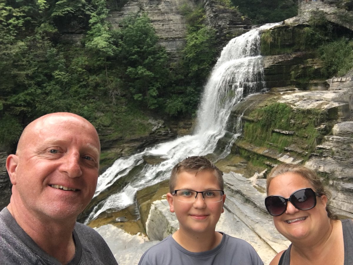 debinithaca's tweet image. Spent the day teaching our awesome nephew the definition of #funcle #visitithaca #family #familyfun