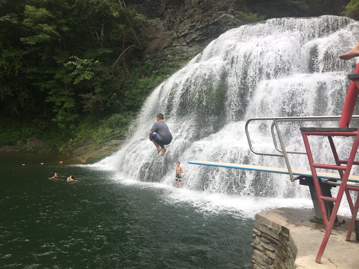 debinithaca's tweet image. Spent the day teaching our awesome nephew the definition of #funcle #visitithaca #family #familyfun