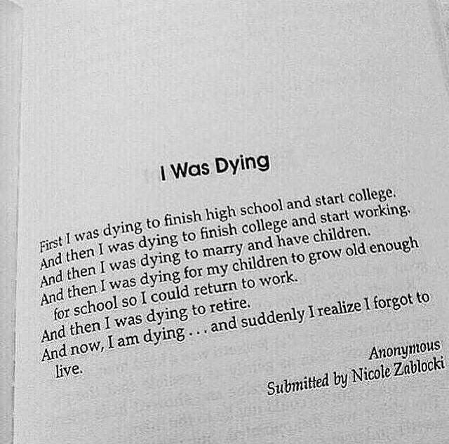 365daysoftrying's tweet photo. Don’t let life pass you by love each day like your last #positivity #365daysoftrying #liveyourbestlife #keepgoing https://t.co/Df9aXS3xyX