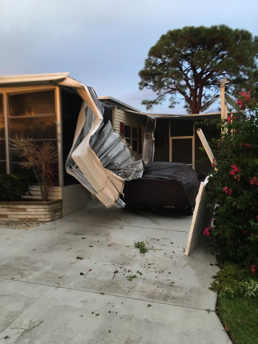 Bob Harrigan S Tweet Powerful Storms Rip Roofs Off Mobile Homes