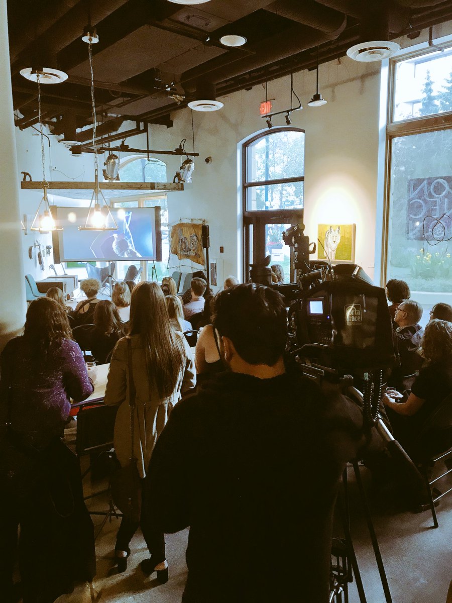 ActingNormalDoc's tweet photo. Such a great turnout to #TheActOfBeingNormal premiere! Thanks to @ctvedmonton for coming out as well! #yeg #yegfilm #yegarts #filmmaking https://t.co/xmeK2v2Ffk