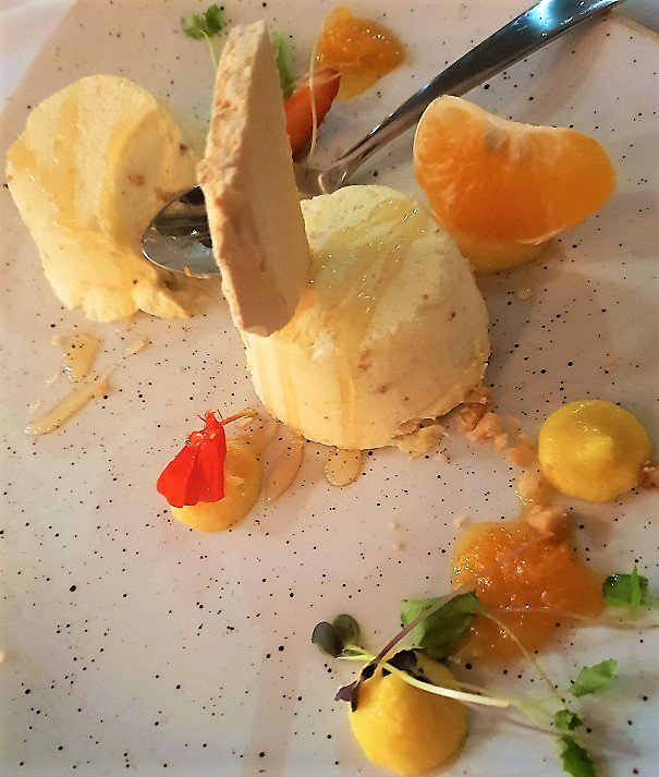 CHDCorp's tweet photo. JUST DESSERTS: Our recent Farm to Fine Dining Regional Produce Showcase featured this macadamia-crusted parfait with mandarin and honey reduction. The nuts, citrus and honey all came from the #CentralHighlands! https://t.co/ktyrCQ2mD6 #F2FD #Farmers #food #agriculture #queensland https://t.co/2FVU3HpipC