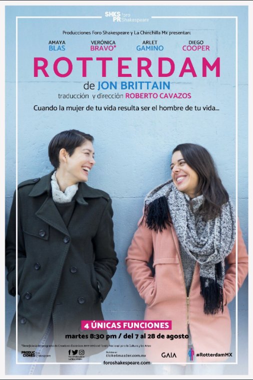 lemonmexico's tweet photo. No te pierdas mañana la última función de #RotterdamMx
@ForoShakespeare https://t.co/PLjQitdRw7
