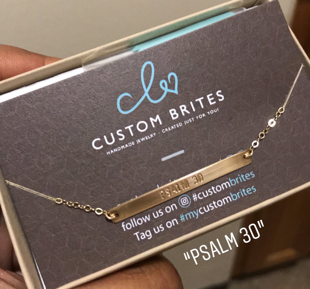 reneeisto's tweet image. new necklace, new chapter 🙌🏽

@CustomBrites #mycustombrites