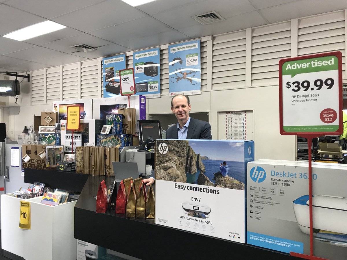 Newest member of the Bank@Post team! Visiting <a href="/auspost/">Australia Post</a> in Beaudesert  with @ElliottShayne