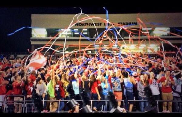 ⚠️TEXAN NATION⚠️ Our first home game is this Friday @ 7:00PM @ NISD Stadium‼️ Be sure to be there, be loud, and wear 🔴RED🔴 Also bring streamers‼️#REDOUT